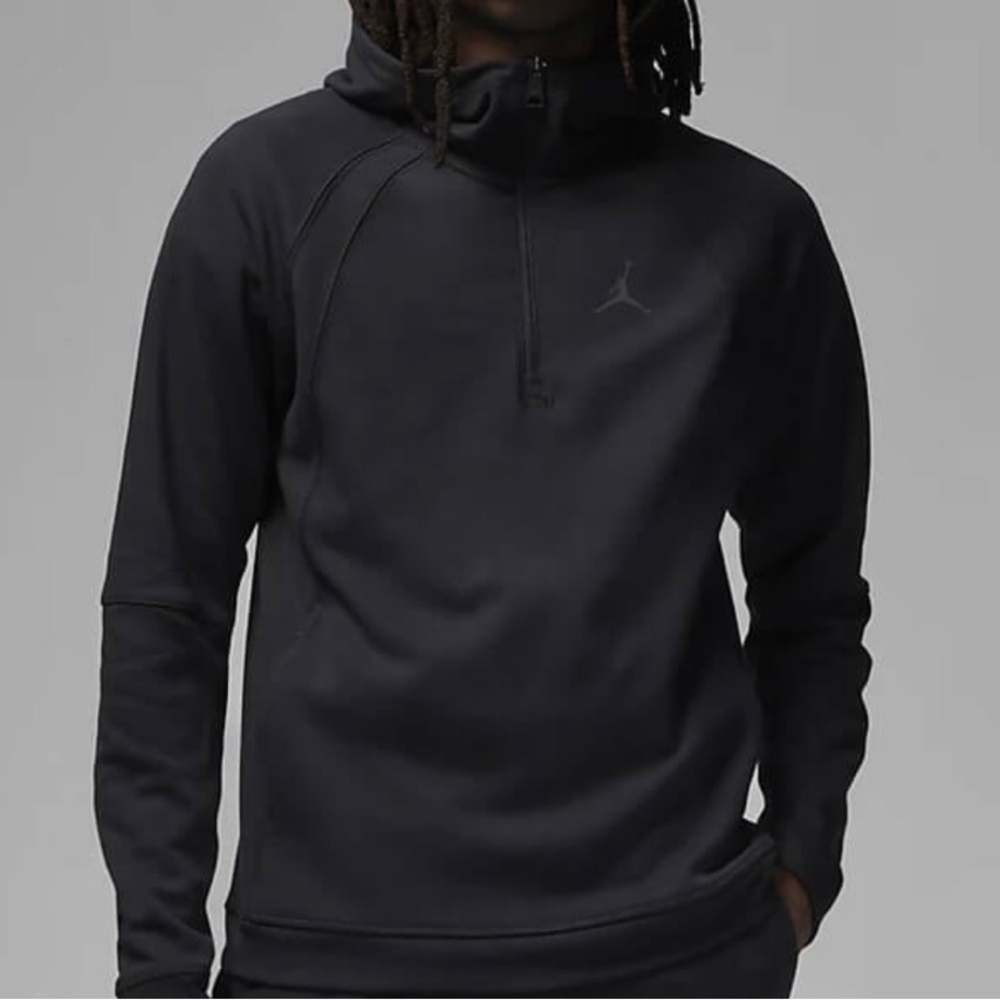Jordan Sport 1/2-Zip Dri-Fit Hoodie
Black NWOT